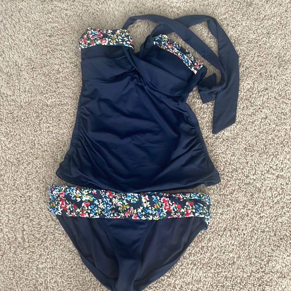 Anne Cole 2 piece swimsuit size S